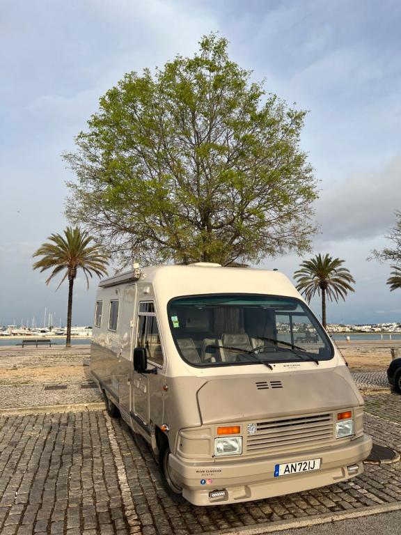 Rent a BlueClassics 's Campervan le Voyageur In Algarve au P