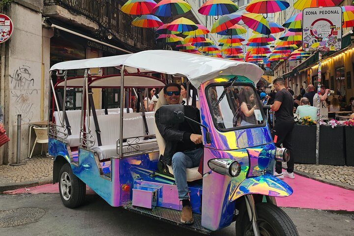 Private Tuk Tuk Guided Tour of Historic Lisbon 2.5 Hours