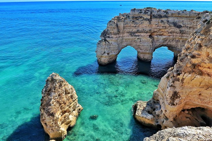 From Faro: Visit Benagil Cave, Marinha Beach, Algar Seco & More