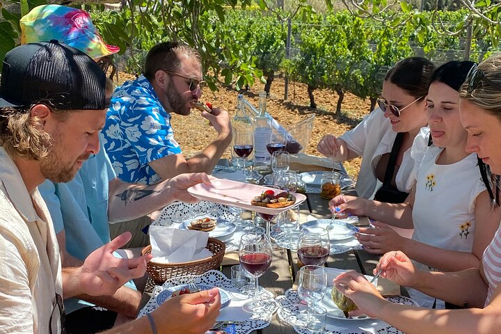 Algarve Food Tour in the Vineyard