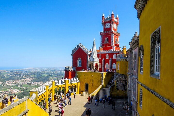 Sintra, Pena Palace and Cascais Full Day Tour from Lisbon