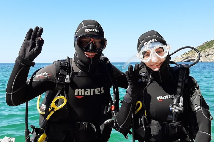 My first scuba experience in the Ocean