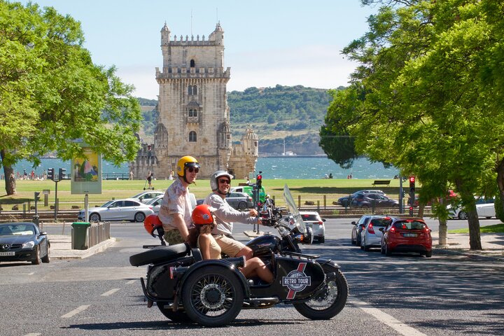 Lisbon: Belem Motorcycle Side-car Tour