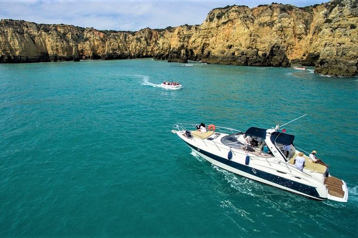 Afternoon yacht charter in lagos with drinks, tapas, paddle boards and kayak