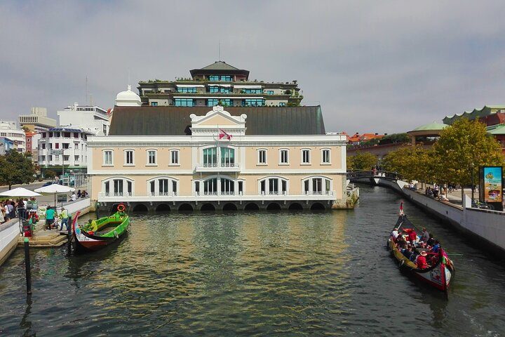 Aveiro, Costa Nova beach and Moliceiro Boat, half-day from Coimbra