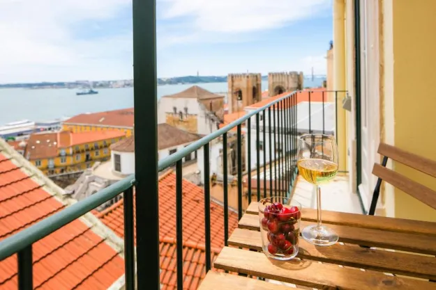 Alfama Balcony River View by LovelyStay