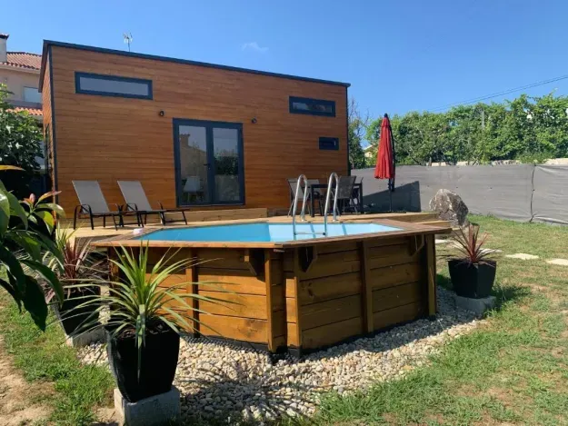 Sublime Tiny House luxe avec piscine pr