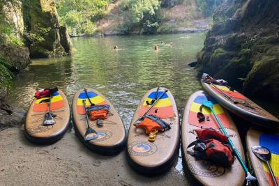 Stand-up-Paddle Private tour in Paiva river