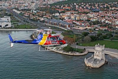 Lisbon Private Helicopter Tour: Fly over the Belém Historic Quarter
