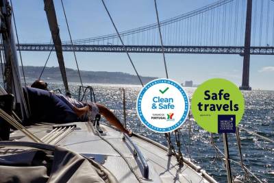 Lisbon Private Sailing Cruise, drink included (options: 2h, 3h, 4h, 6h or 8h)