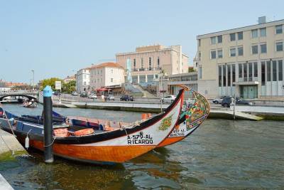 Typical Moliceiro or Mercantel Boat Tour in Aveiro