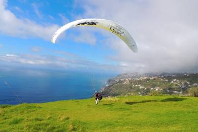 Madeira paragliding passenger tandem flights