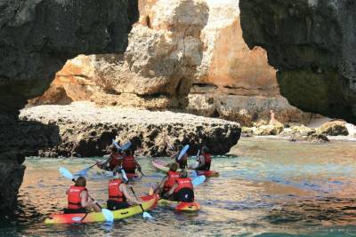 Kayak 2H30 Grottos Ponta da Piedade - Lagos