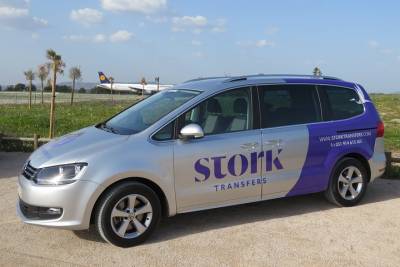 Stork Transfers - Private Transfer From Albufeira to Faro Airport (up to 4 pax)