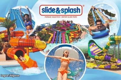 Slide & Splash Water Park in Lagoa-Algarve