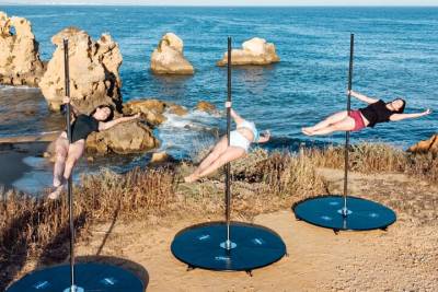 Summer Pole Session in Albufeira, Portugal