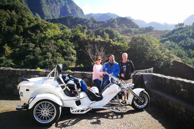 Madeira - 4 Hour tour as passenger, our driver (1 to 2 people - price per Trike)