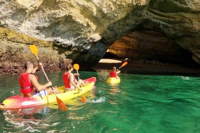 Kayak Tours to Benagil & Marine caves - From Benagil Beach