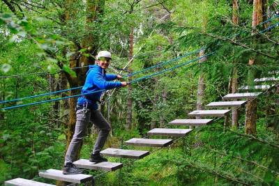 Rappelling and Climbing Adventure in Lamas de Mouro