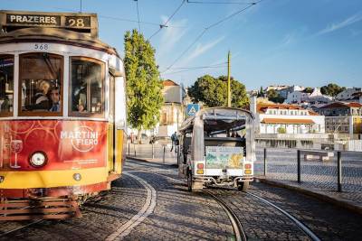 Lisbon: 2-Hour Follow the 28 Tram Tour on a Private Eco Tuk Tuk