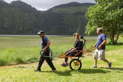 Joelette tour in Sete Cidades(Half Day)