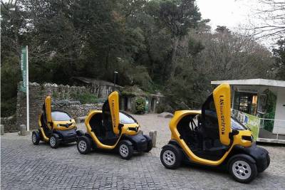 Sintra Heritage and Nature Tour E-CAR GPS audio-guided route