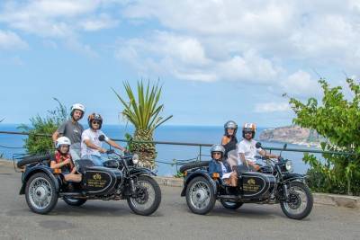 Madeira Scenic Tour by Sidecar and Jeep from Funchal (price per 1 or 2 pax)