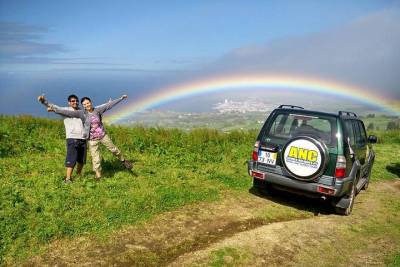 HD Jeep Fogo Lake tour from Ponta Delgada