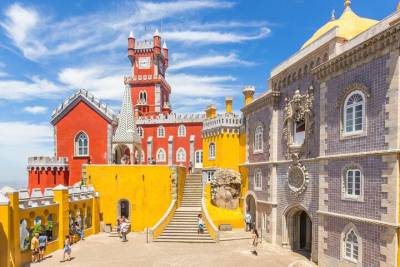 Experience a magical morning in Sintra, Palace of Pena and Cabo da Roca
