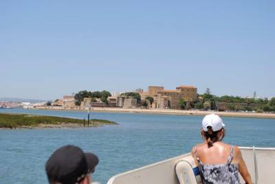 Short boat trip of the Algarve's Ria Formosa lagoon from Faro: 1 hour