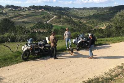 Explore Portugal's mountains by sidecar