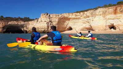 Kayak Algarve tour BENAGIL by Diamond tours