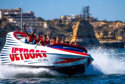 Lagos Ponta da Piedade Jet Boat Tour