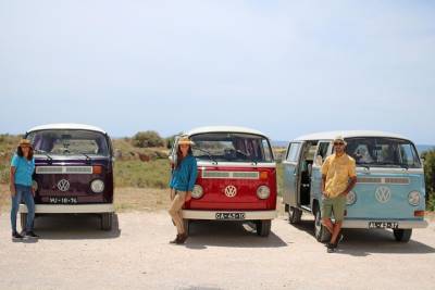 Portimão and Lagoa: Algarve Nature Tour in a Volkswagen T2 Van