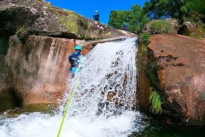 Half canyoning