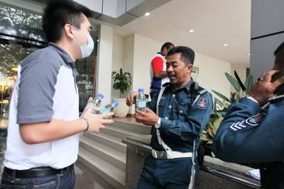 Request for security escort (required to enter Petronas Twin Towers)