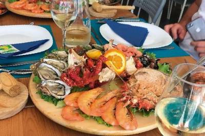 Algarve Bike and Food Tour with Sea Food and Wine Tasting
