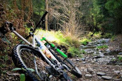 MTB ride in the mountains around Porto