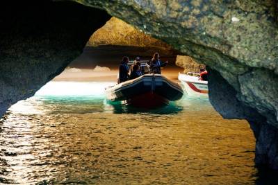 Benagil caves From Albufeira Marina