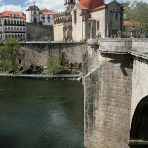 Looking across the Tamega in Amarante