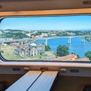 Porto High Speed Train view