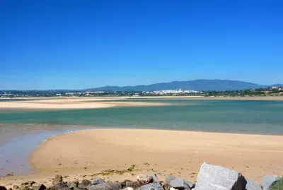 Alvor - View across estuary to Figueira