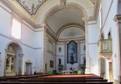 Albufeira church interior