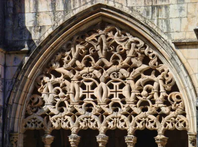 Manueline cloister - Batalha Monastery