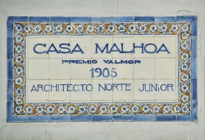 Casa Malhao plaque