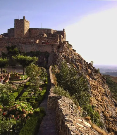 Marvão Castle and garden