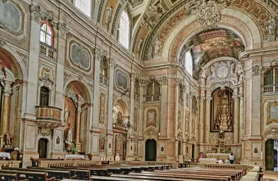 Interior of Igreja de Nossa Senhora dos Mártires