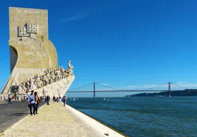 Belem - Discoveries Monument and bridge