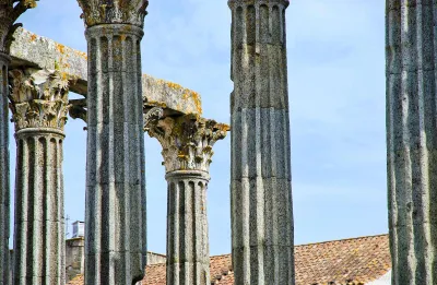 Evora Roman Temple detail