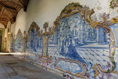 Mosteiro de Tibães azulejos